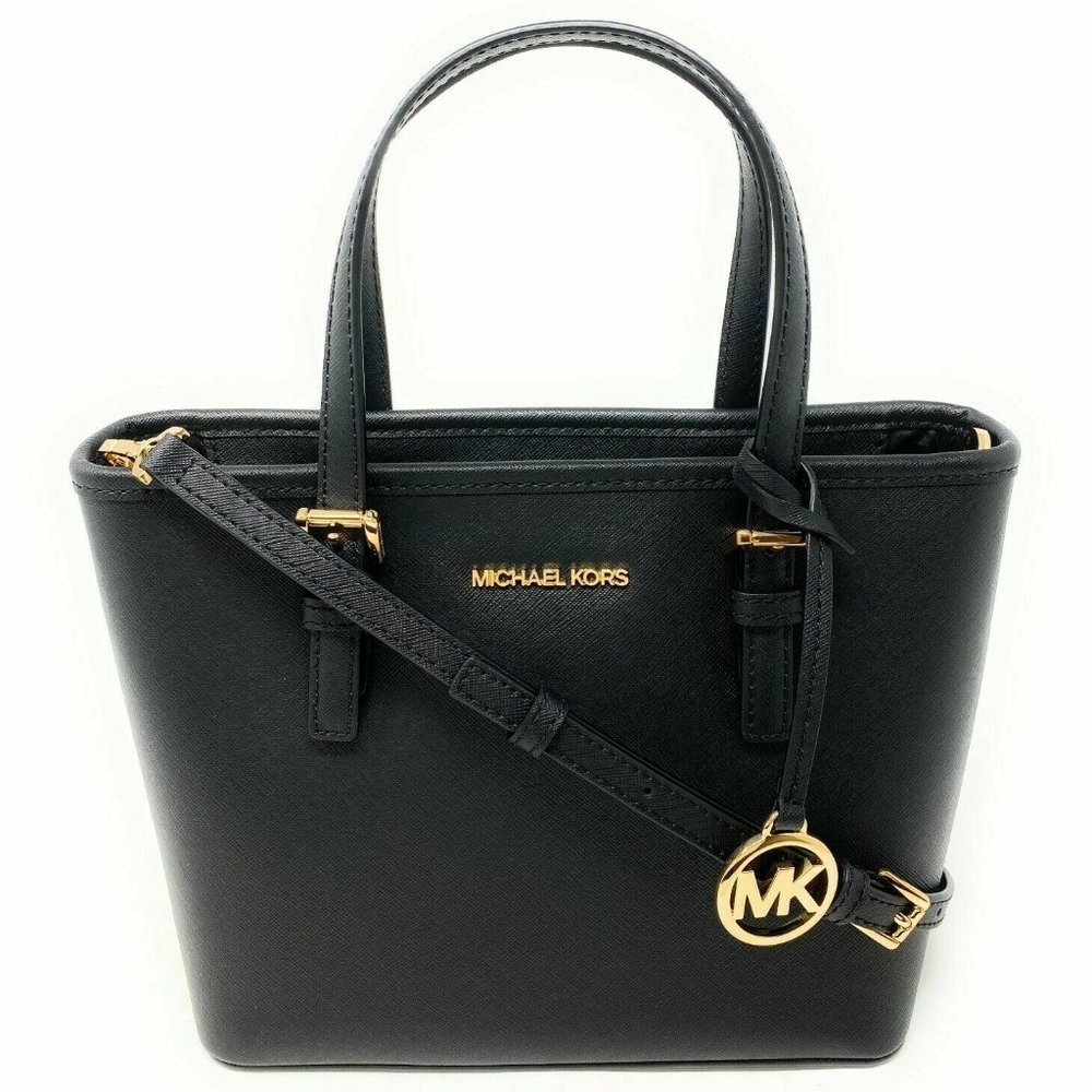 Michael Kors Jet Set Travel Leather XS Top Zip Con